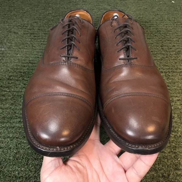 Allen Edmonds \'Park Avenue\' Oxford Size 13A  MENS Brown Retails $395 main image 4